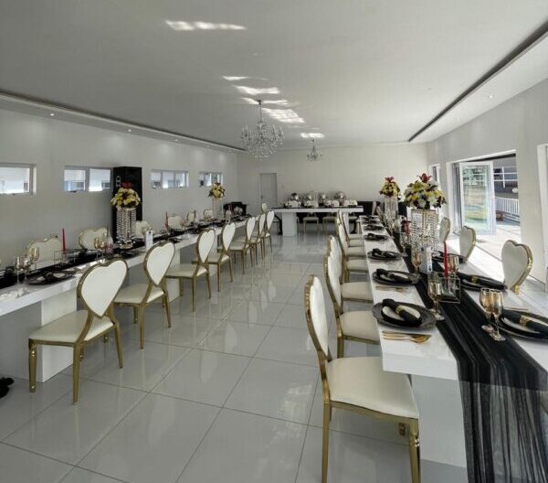 Catering hall images showcasing our guesthouse in ladysmith